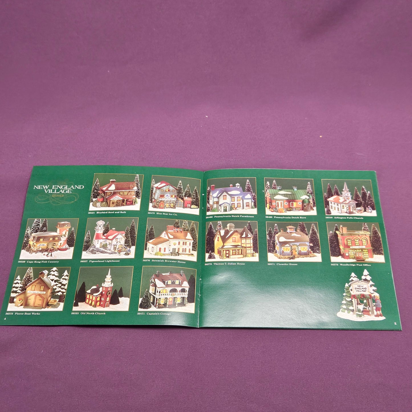 Bobwhite Cottage, Department 56, New England Village Series, 1996