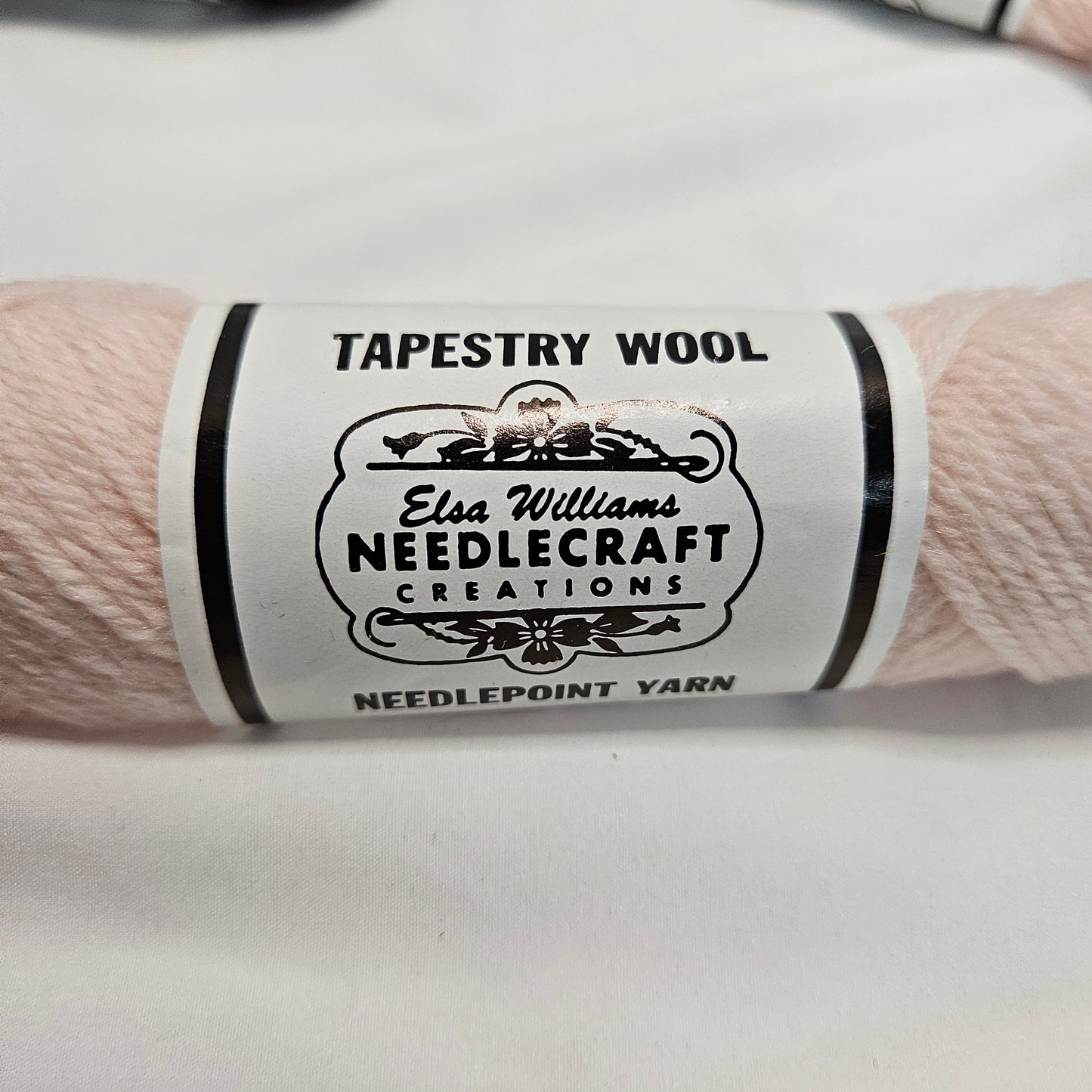 Vintage Tapestry Wool Yarn, Elsa Williams Needlecraft Collections, lot of 8 skeins