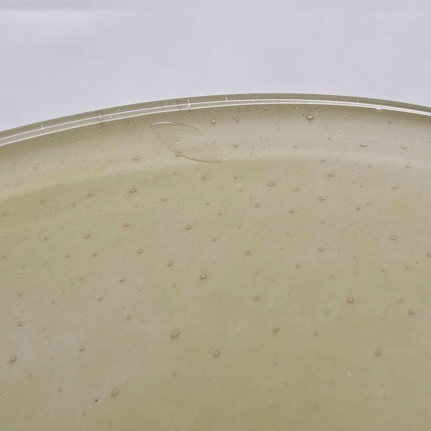 Henry Dean Large Glass Vase, signed