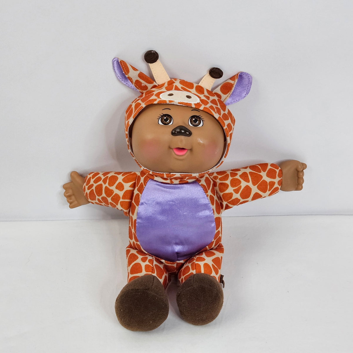 Cabbage Patch Kids Baby Doll Giraffe, 10" tall
