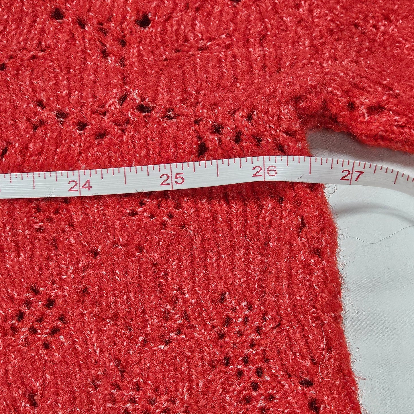 Free People, Intimately Free red oversize sweater, XS/S