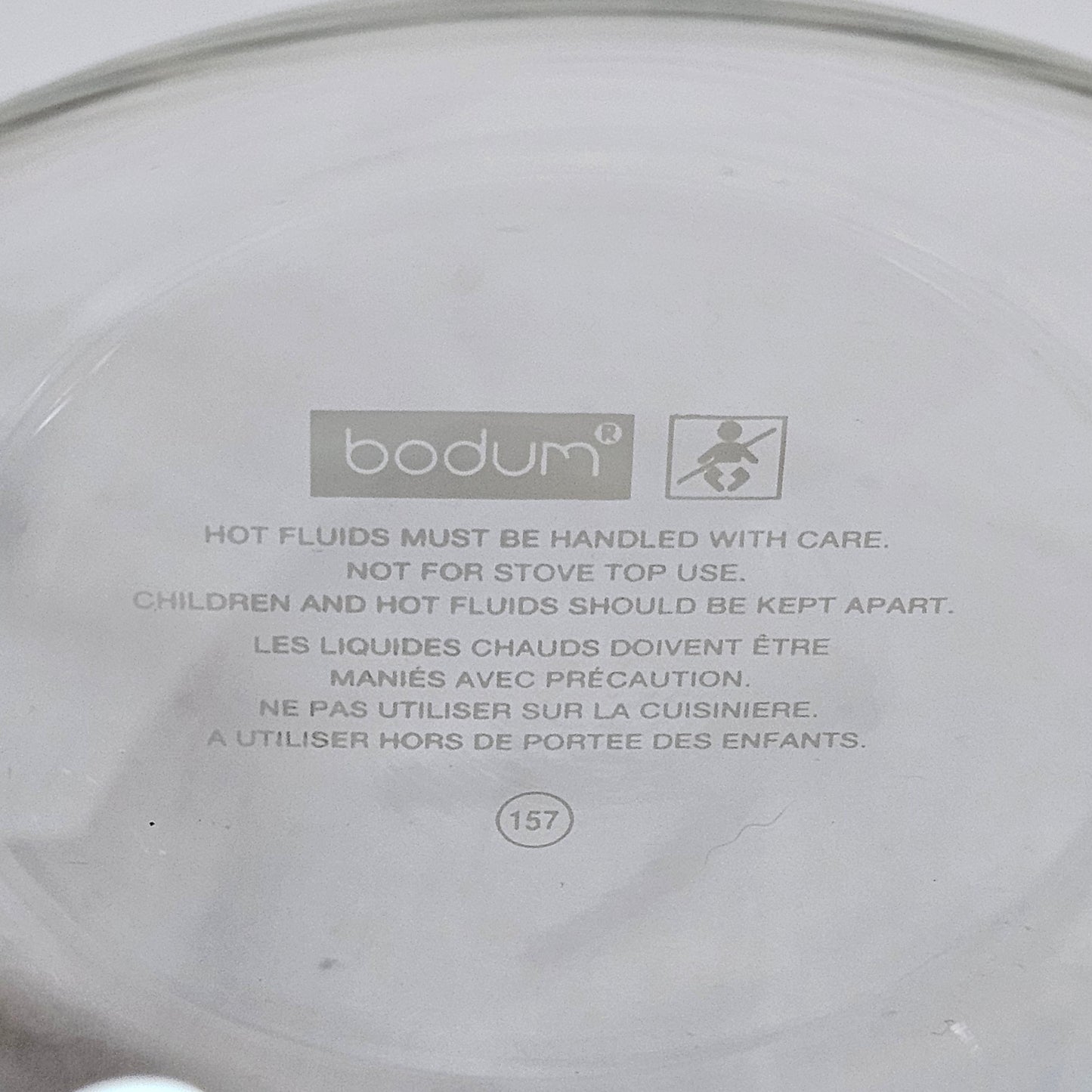 Bodum Pour Over Coffee carafe, 34 oz, with extra single cup filter holder