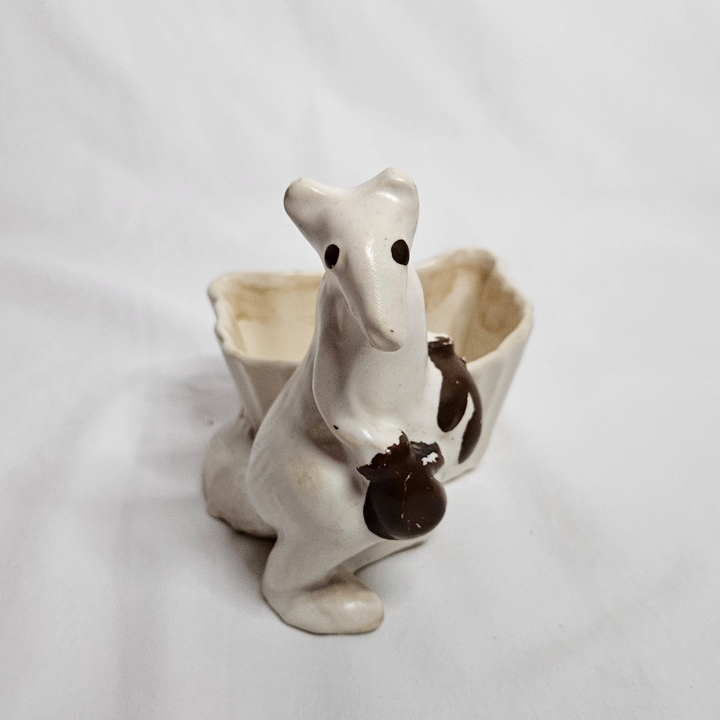 Vintage Niloak Kangaroo planter, WWII era
