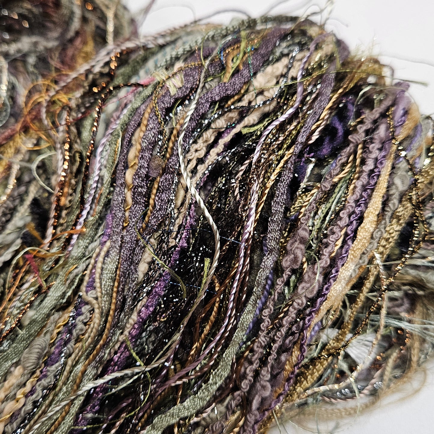 Prism Cool Stuff Yarn, Tumbleweed. full 300 yards, hand-dyed, hand-tied yarn