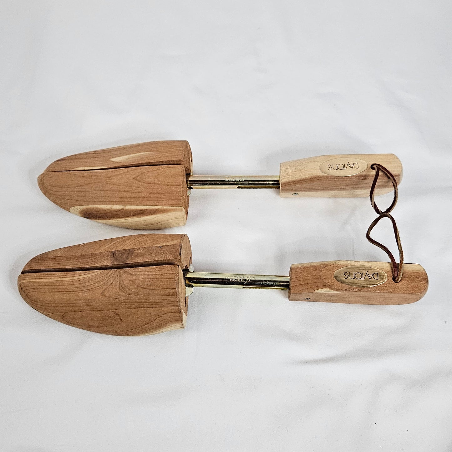 Cedar shoe trees, various sizes