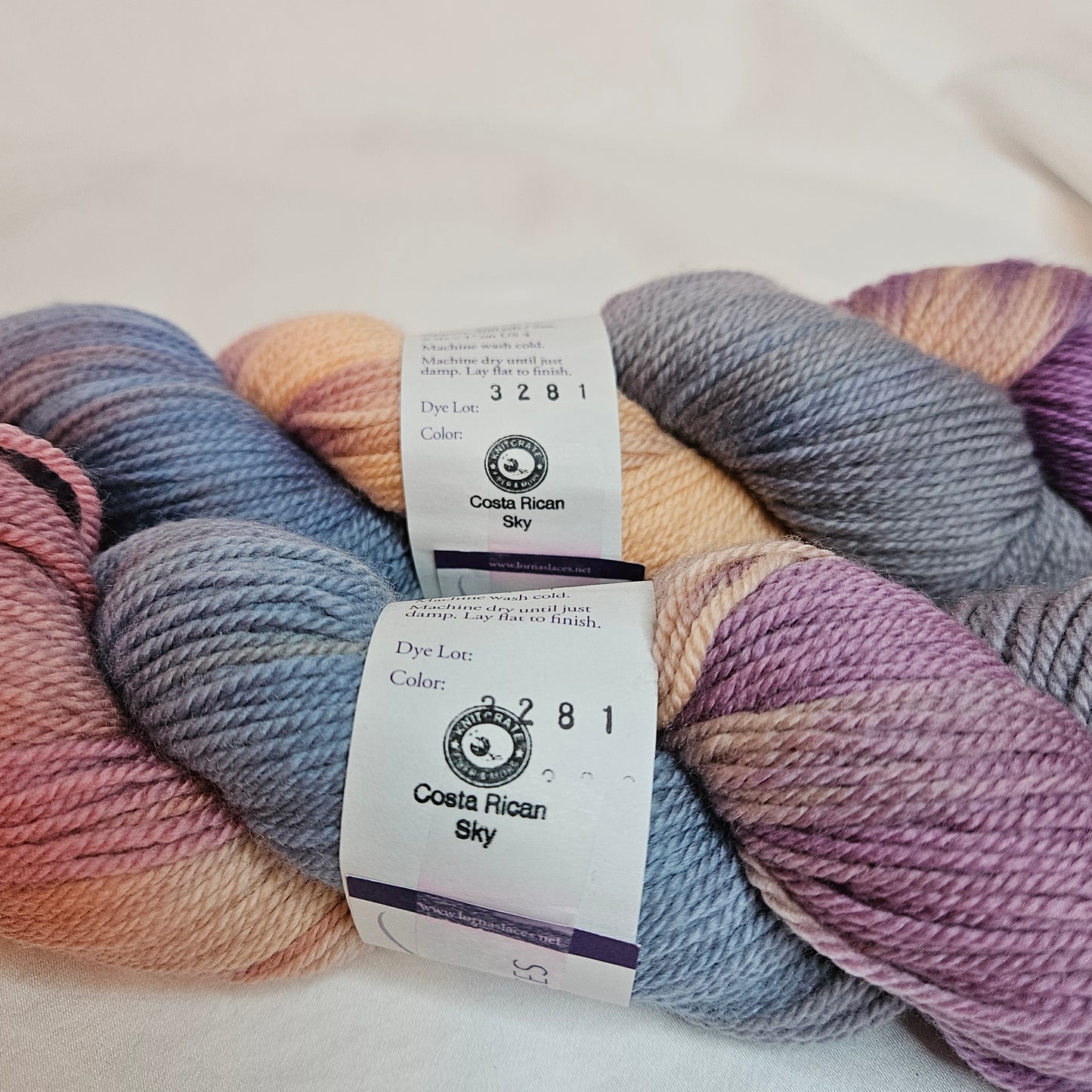 Lorna's Laces Shepherd's Sport 100% Superwash Merino Wool Yarn, 2 skeins