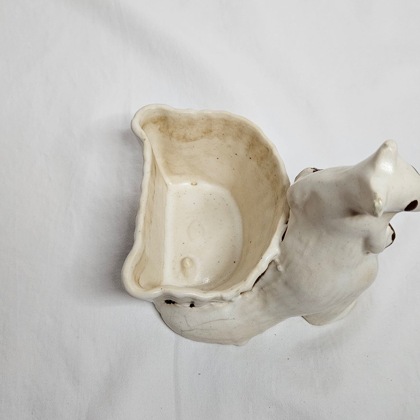 Vintage Niloak Kangaroo planter, WWII era