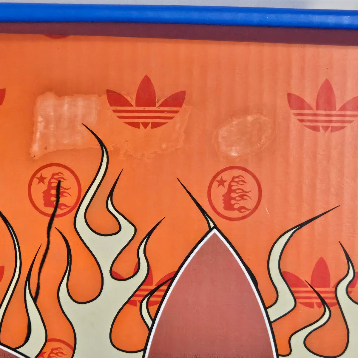 Adidas Superstar LA1501 Hellstar Hazy Orange Size 12M 13W New