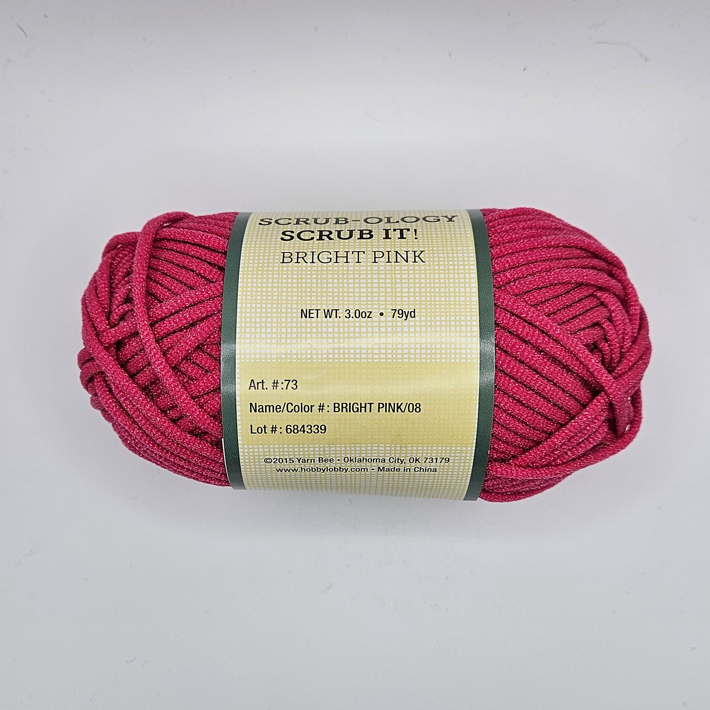 Yarn Bee Scrub-ology Scrub It! yarn