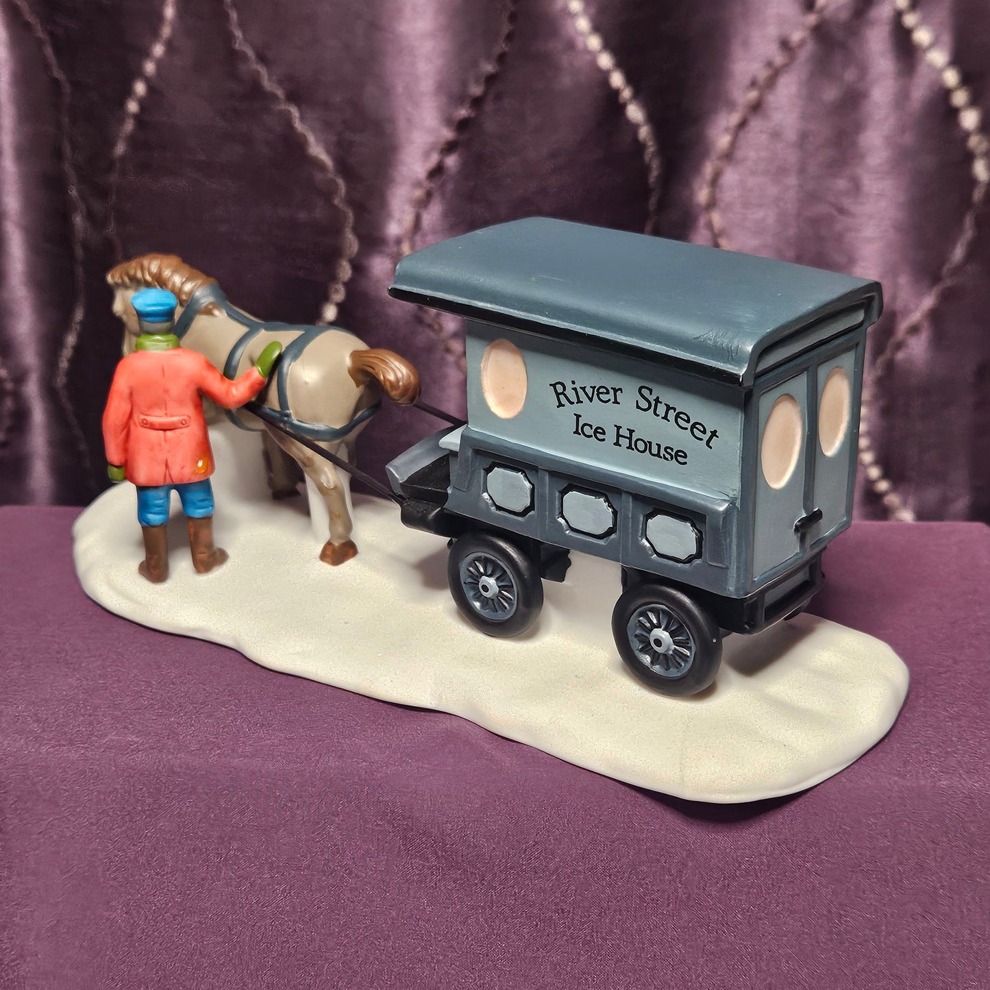 River Street Ice House Cart, Department 56 Heritage Village, #5959-5