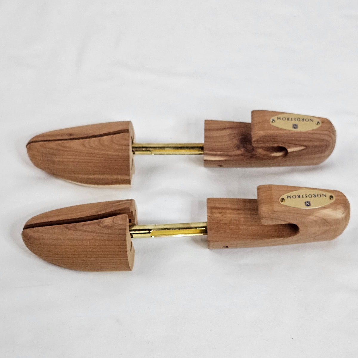 Cedar shoe trees, various sizes