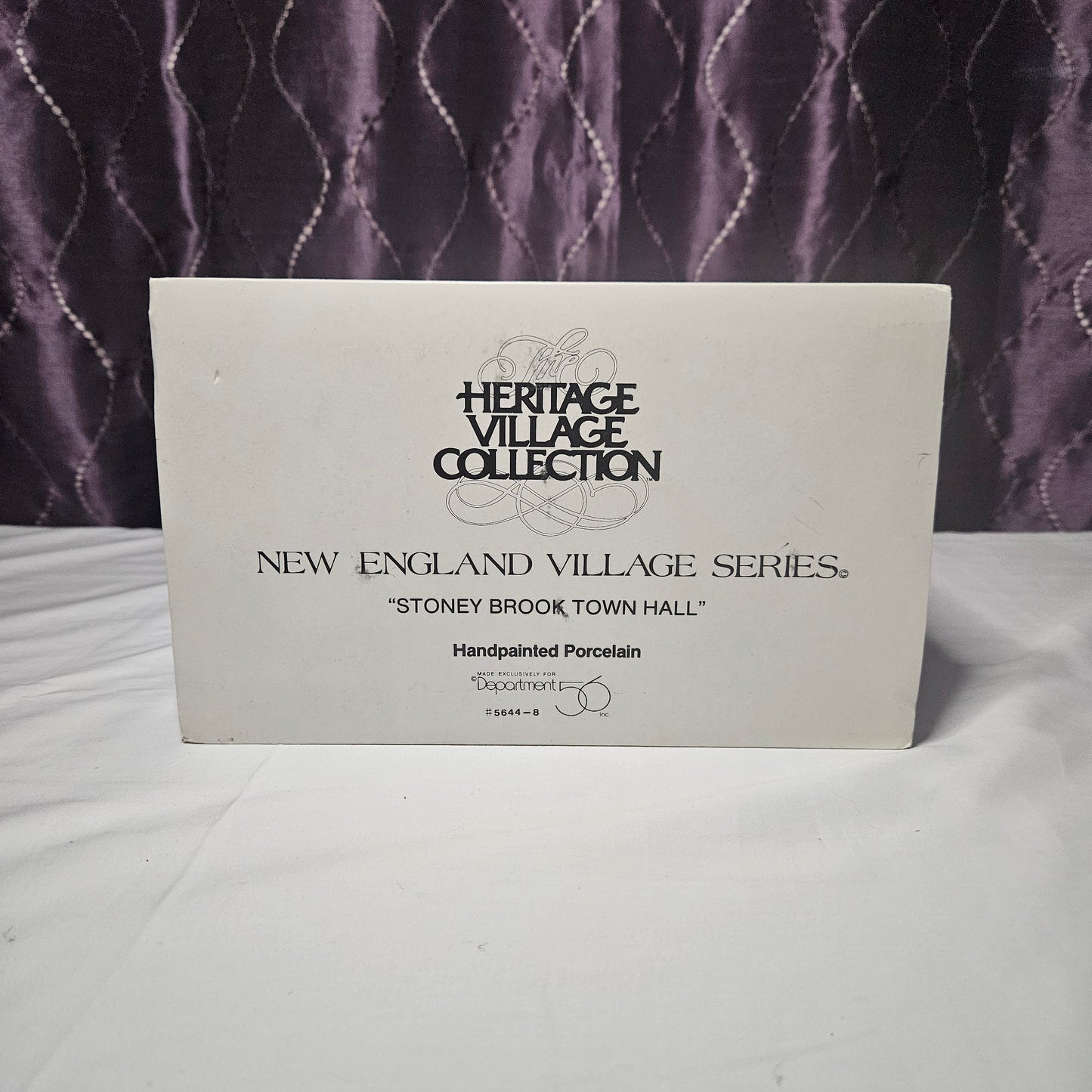 Stoney Brook Town Hall, Department 56 New England Village Series, #5844-8
