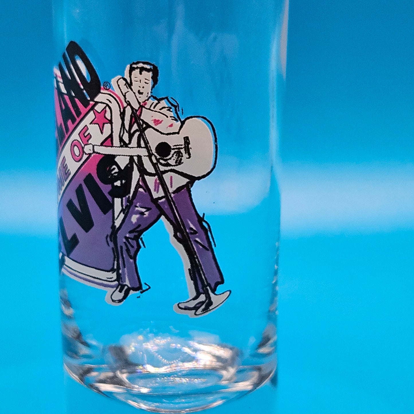 Elvis Presley tall shot glasses, various styles