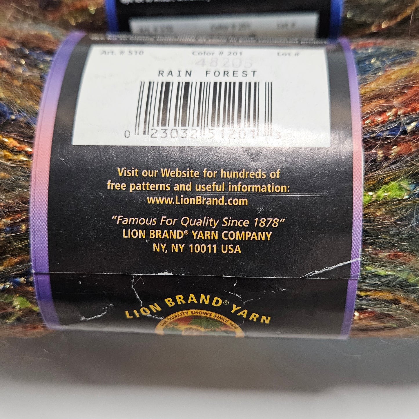Moonlight Mohair, Lion Brand,various colors, Mohair blend yarn