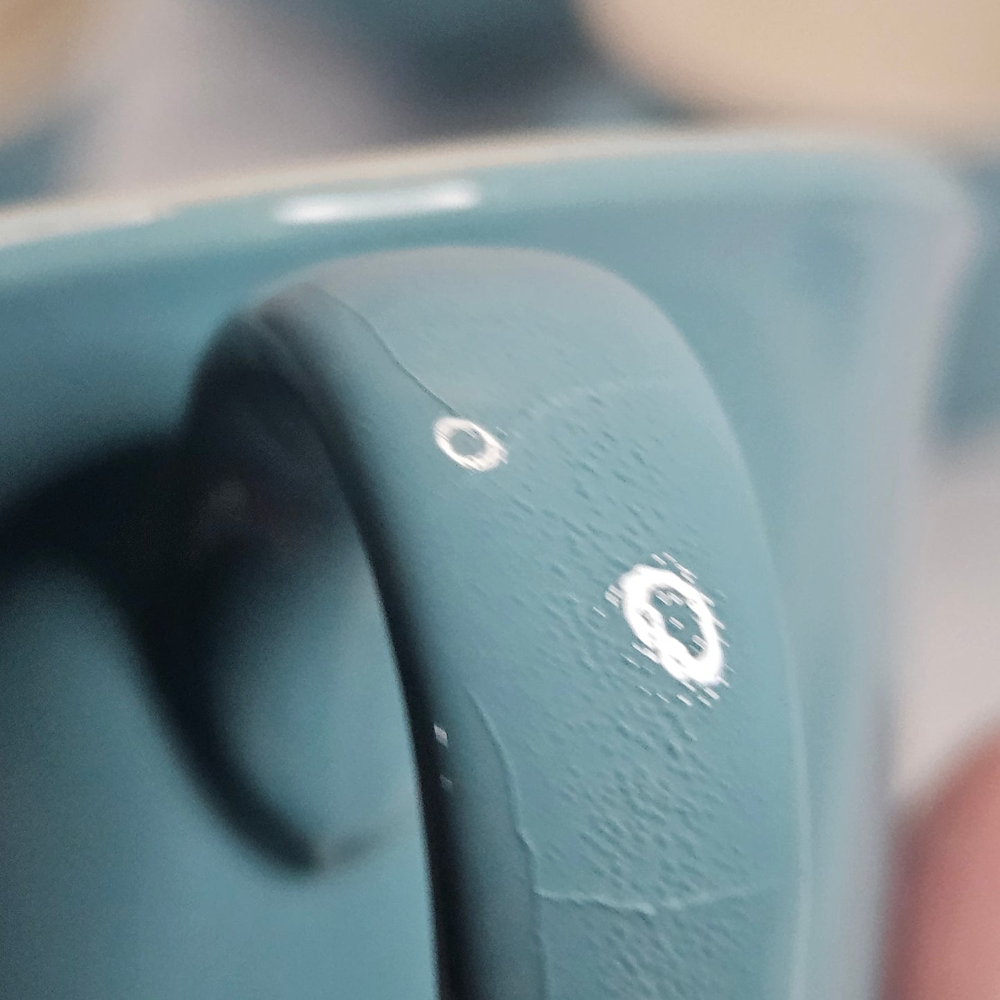 Vintage blue ceramic coffee cups, set of 10 cups