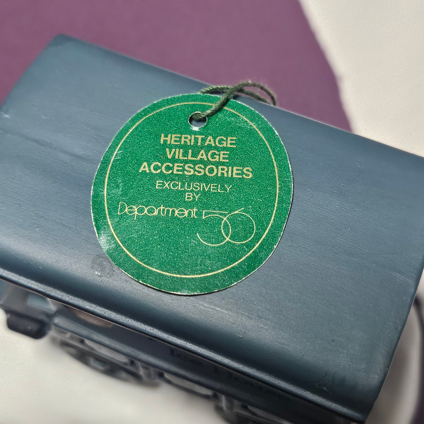 River Street Ice House Cart, Department 56 Heritage Village, #5959-5