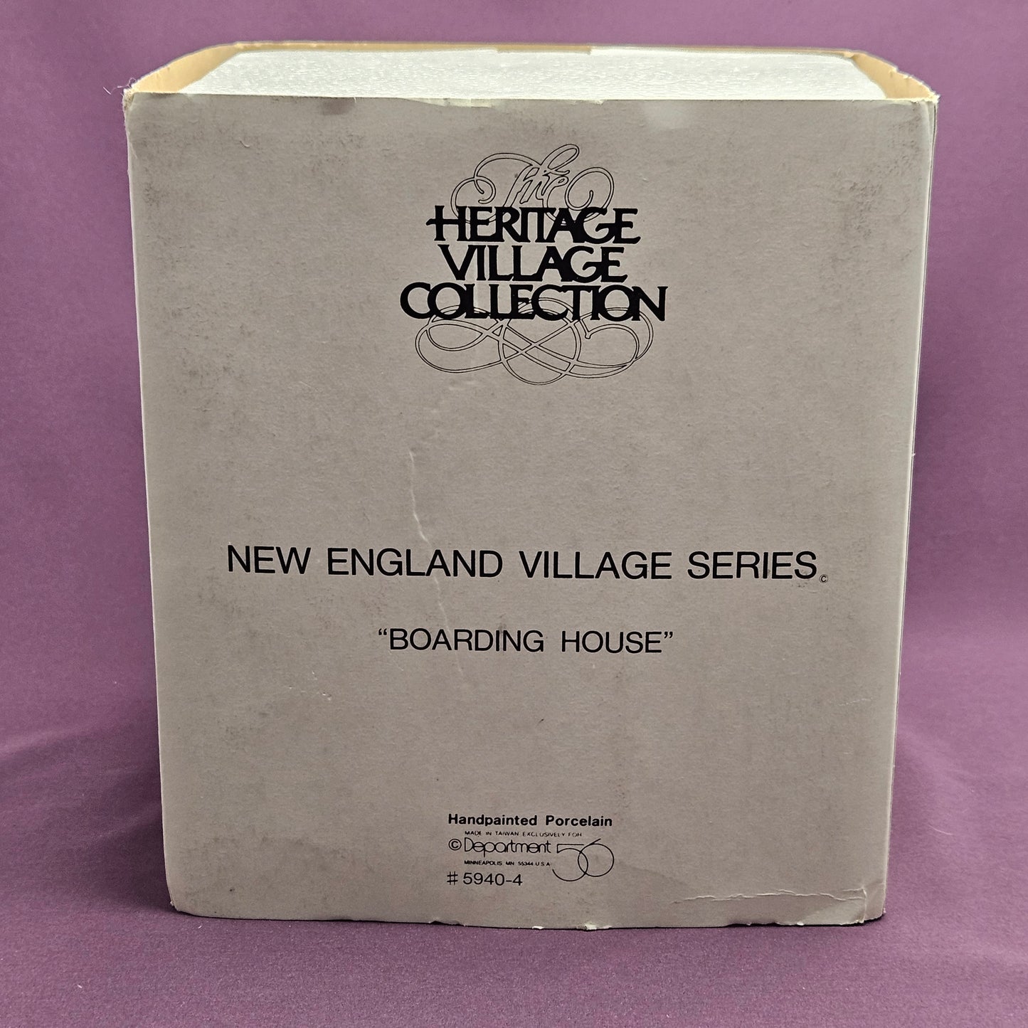 Ava's Bed and Boarding House, Department 56, New England Village Series, 1988