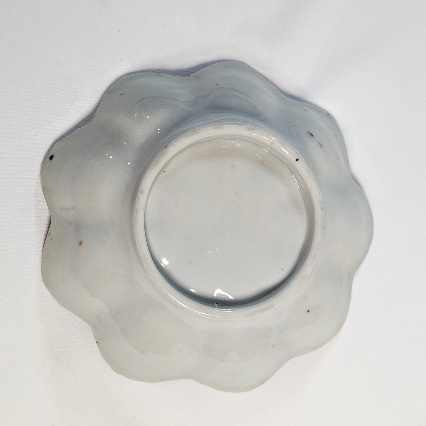 Geisha girl vintage porcelain hand painted plate