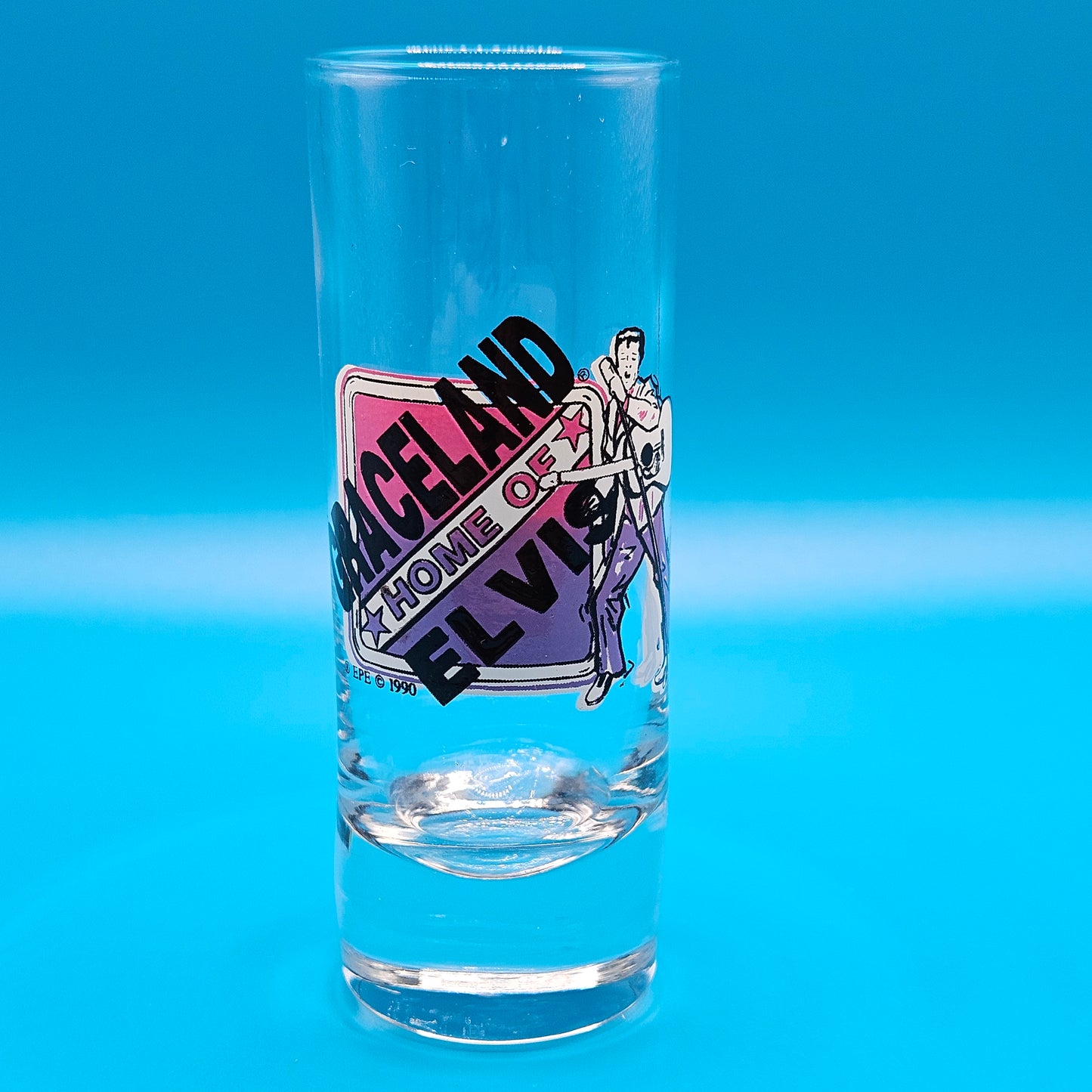Elvis Presley tall shot glasses, various styles