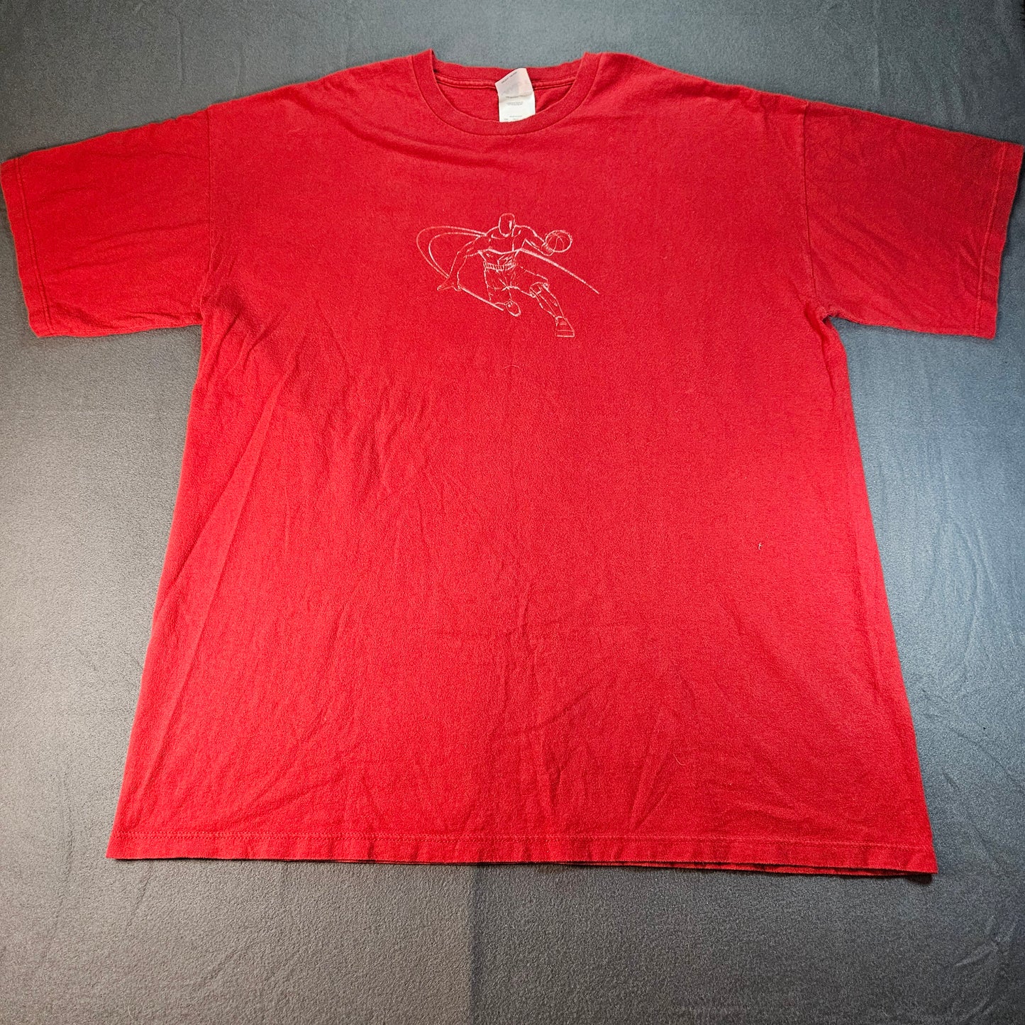 And1 Basketball red T-shirt, size 2XL