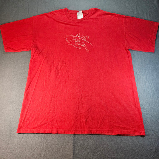 And1 Basketball red T-shirt, size 2XL