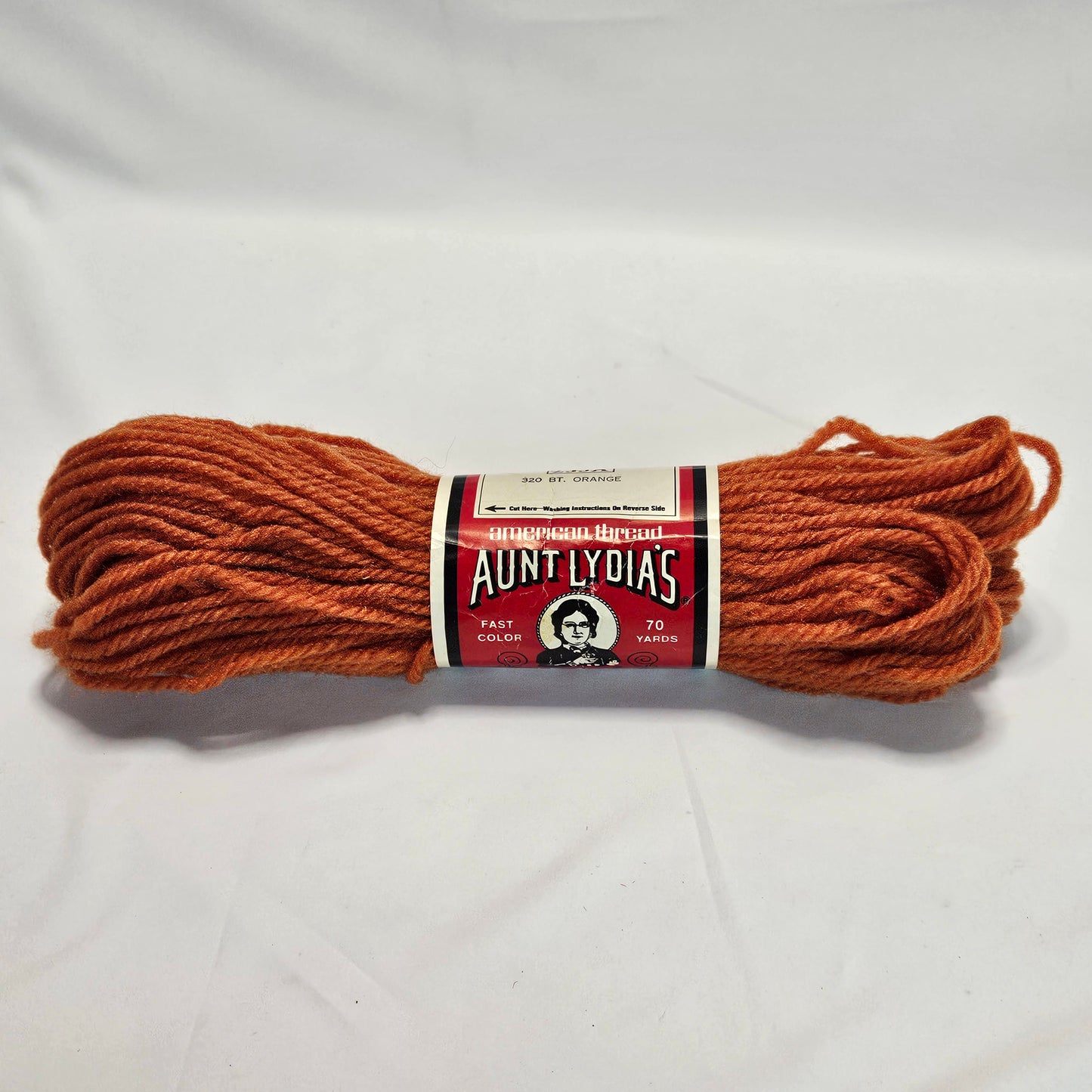 Vintage Aunt Lydia's Heavy Rug Yarn, various colors, lot of 6 skeins