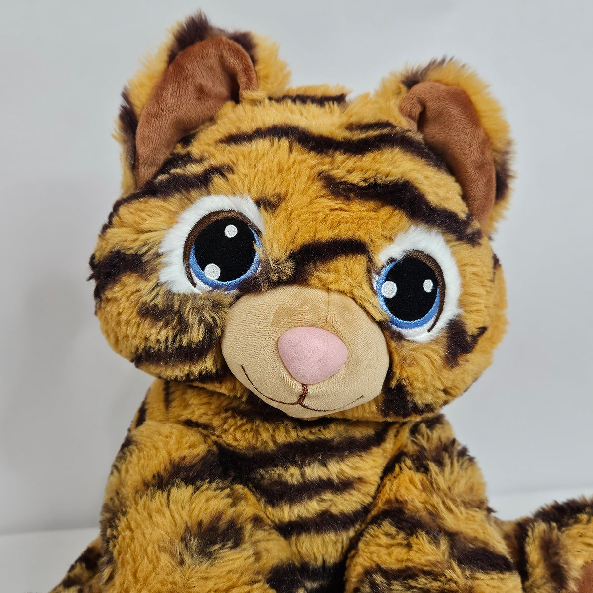Build A Bear Workshop, 2016 Tiger Cub Plush Stuffed Animal, 12 inch