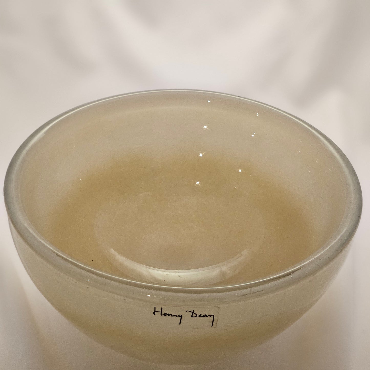 Henry dean art glass bowl