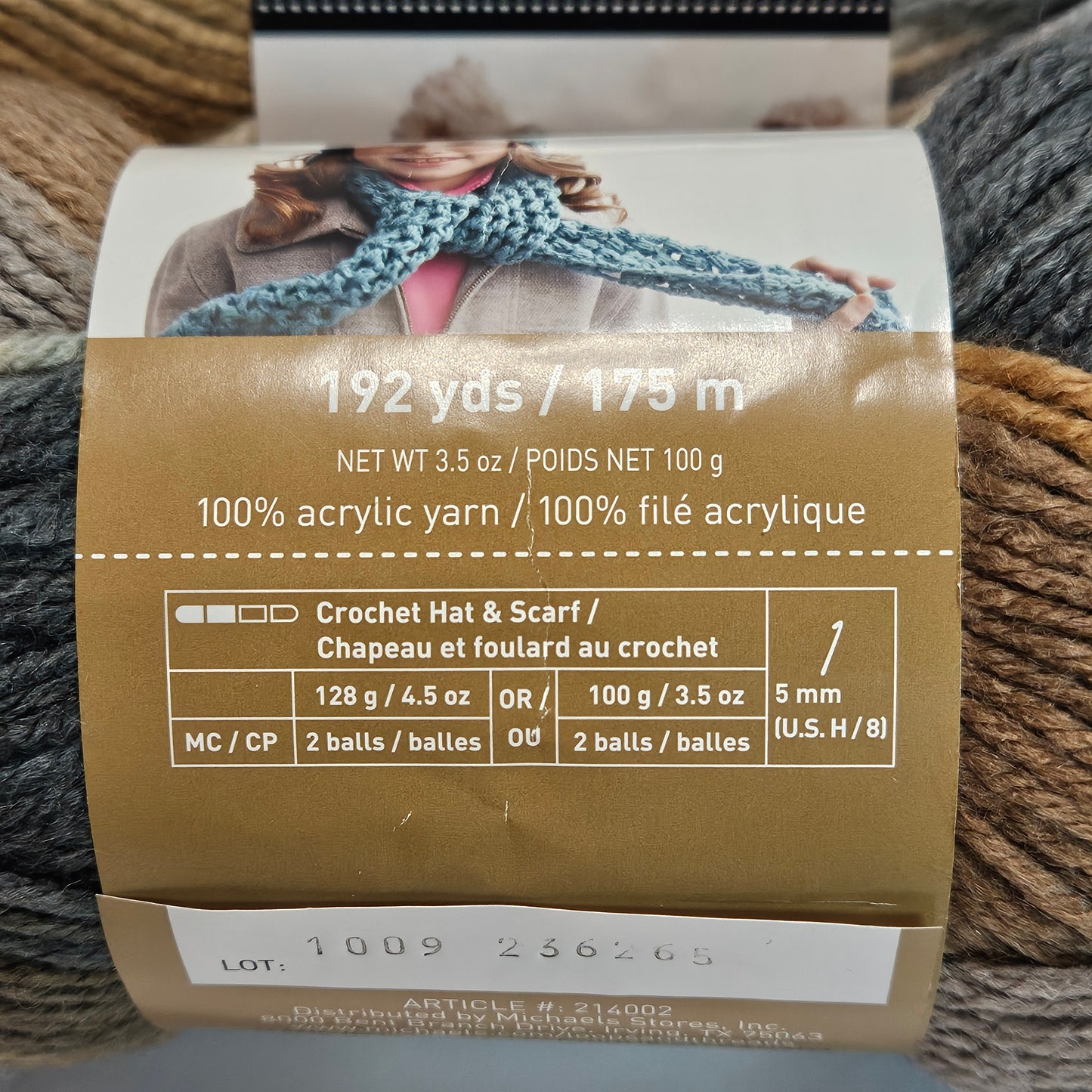 Loops & Threads Impeccable Acrylic yarn, various colors