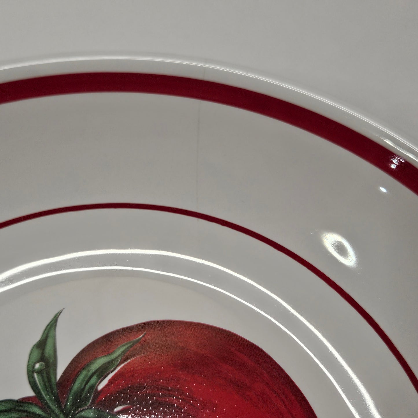 Set of two vintage Sundried Tomato pasta serving bowls, made in Portugal for Over and Back