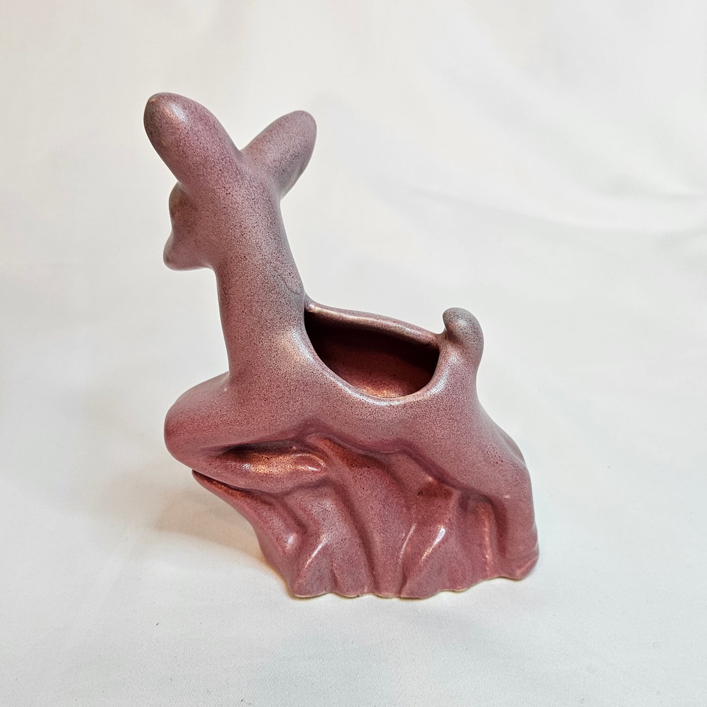 Vintage Niloak Deer planters, designed by Joe Alley