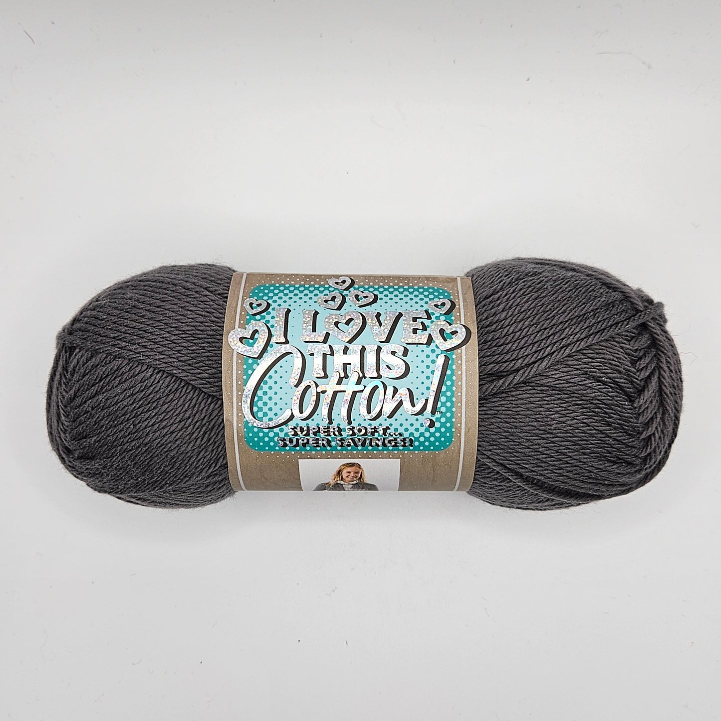 I Love This Cotton Medium Yarn for Crocheting & Knitting Soft Yarn Skein 180 Yds