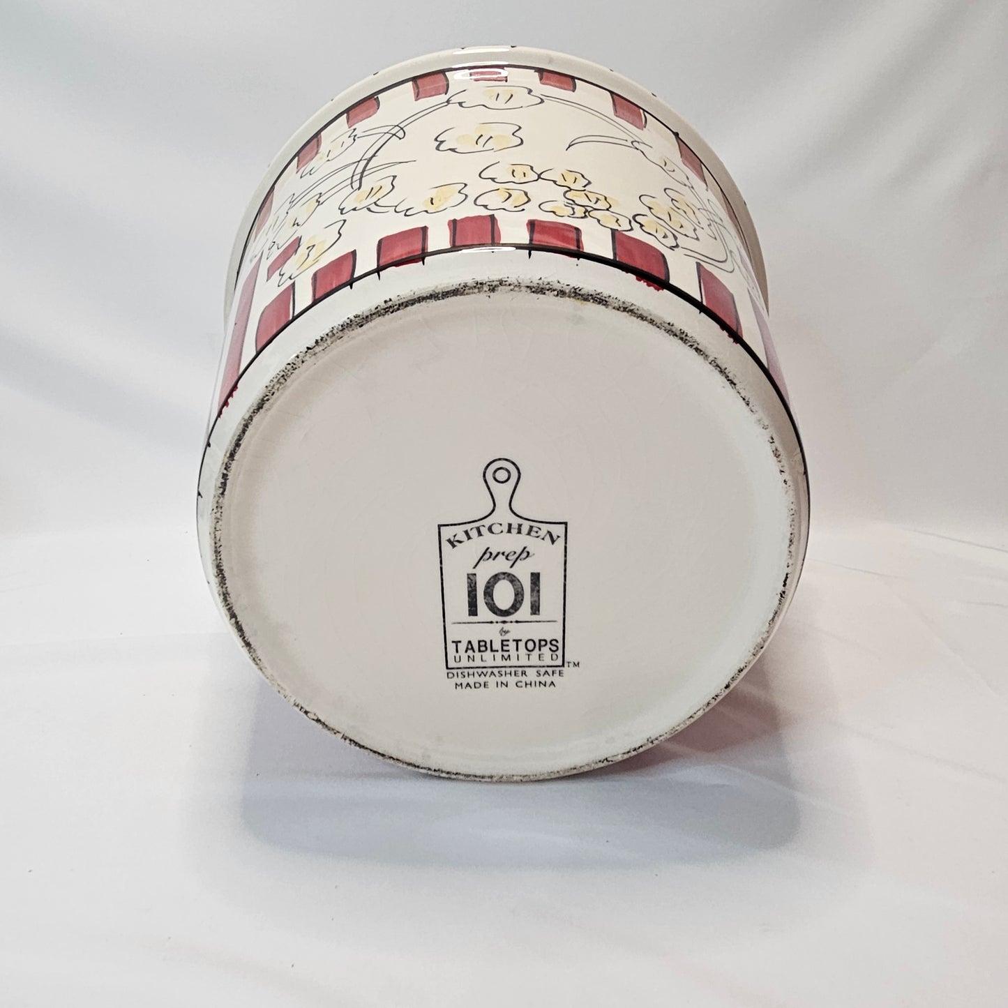 Popcorn Bowl Set, 1 large and 3 small ceramic bowls, Kitchen Prep 101, Tabletops Unlimited