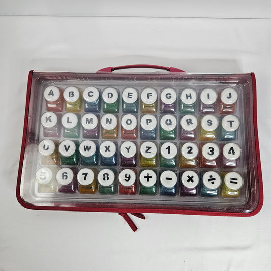 Cutting Edge Capital Letter scrapbook die cut tool set