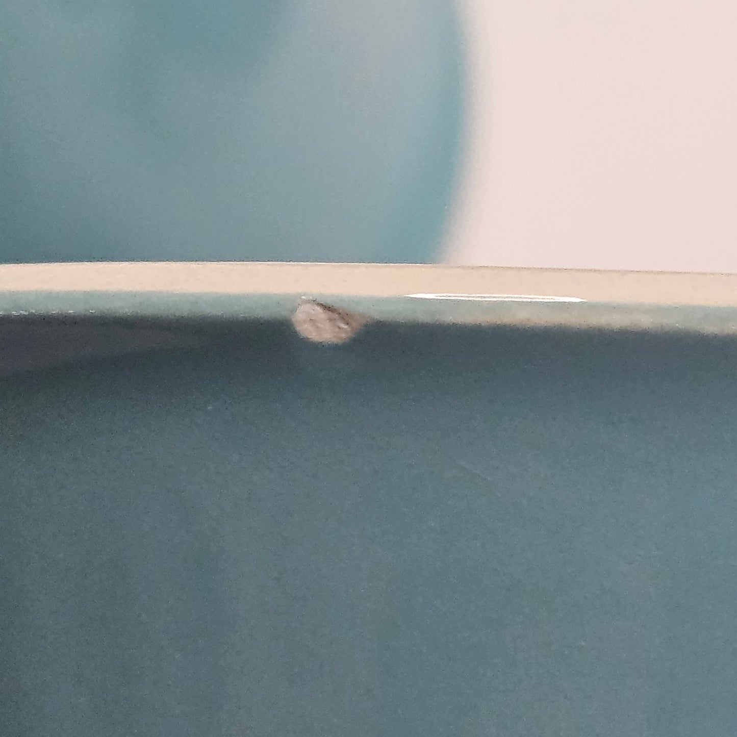 Vintage blue ceramic coffee cups, set of 10 cups