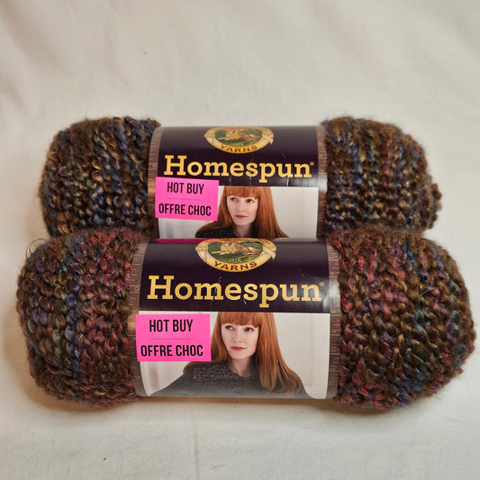 Lion Brand Homespun Yarn, 98% Acrylic, 2% Other