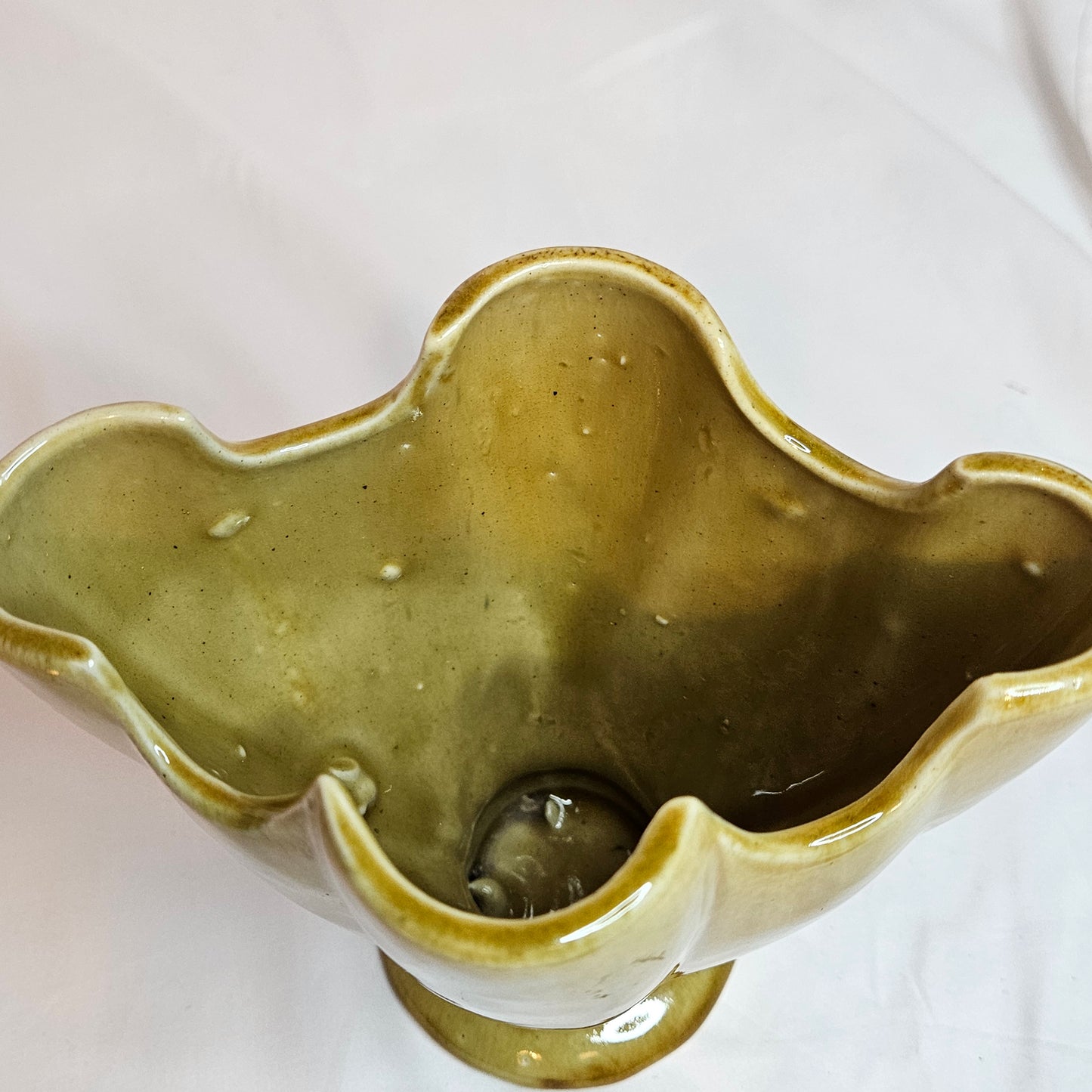 Vintage Niloak for Victory vase, made during WWII