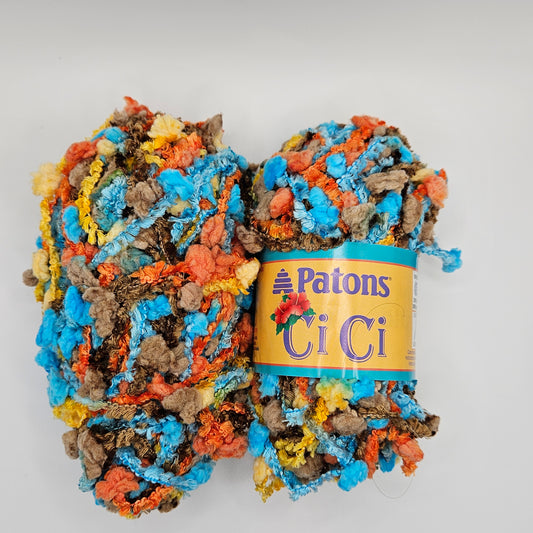 Paton's Ci Ci yarn, 2 skeins, color Amazon