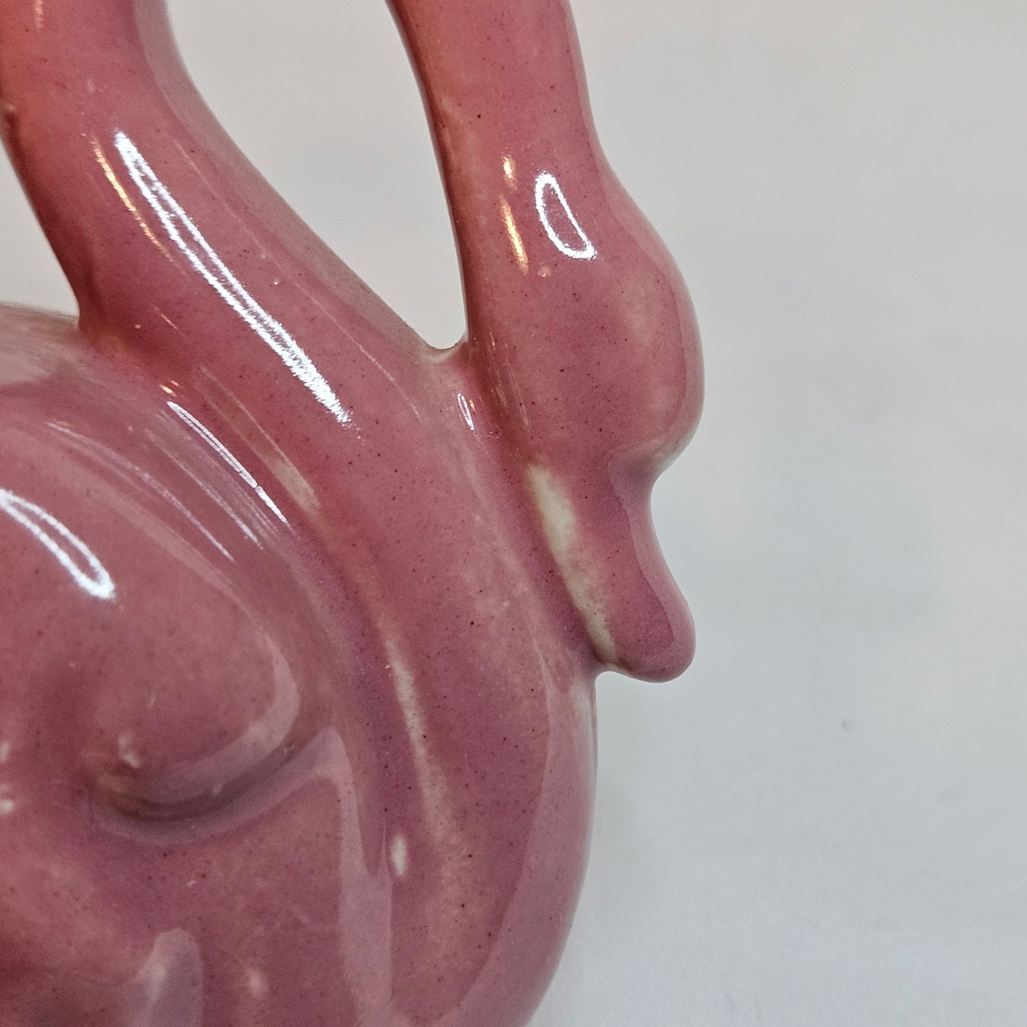 Small Niloak vintage Swan planter, 3.25 inches tall