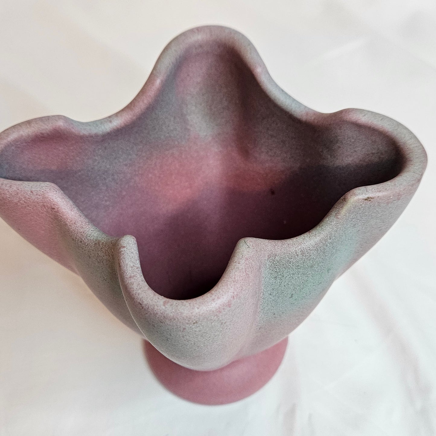 Vintage Hywood by Niloak vase, 1935, Ozark Dawn II Matte