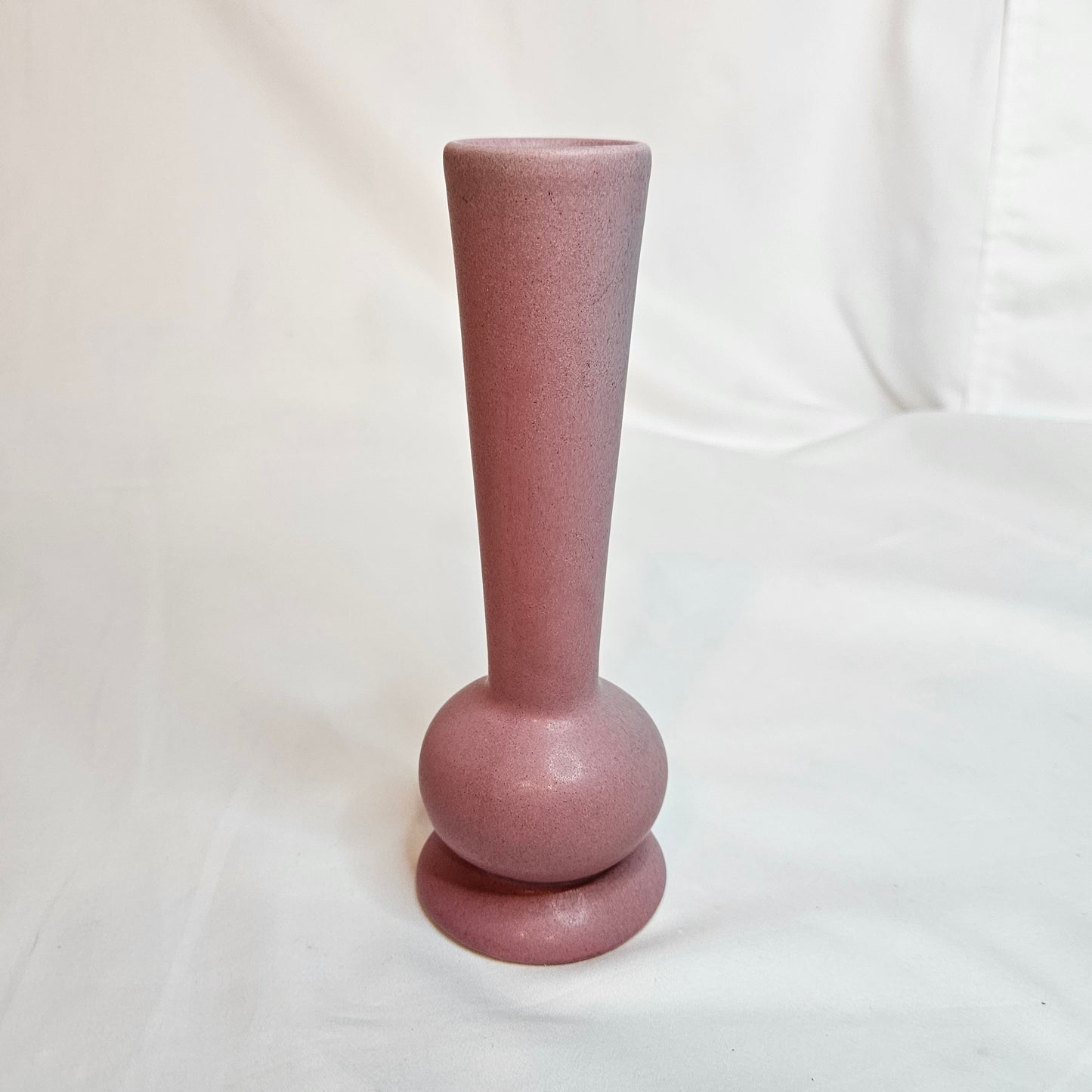Niloak Potteries vintage bud vase, Ozark Dawn II, 7.25 inches tall