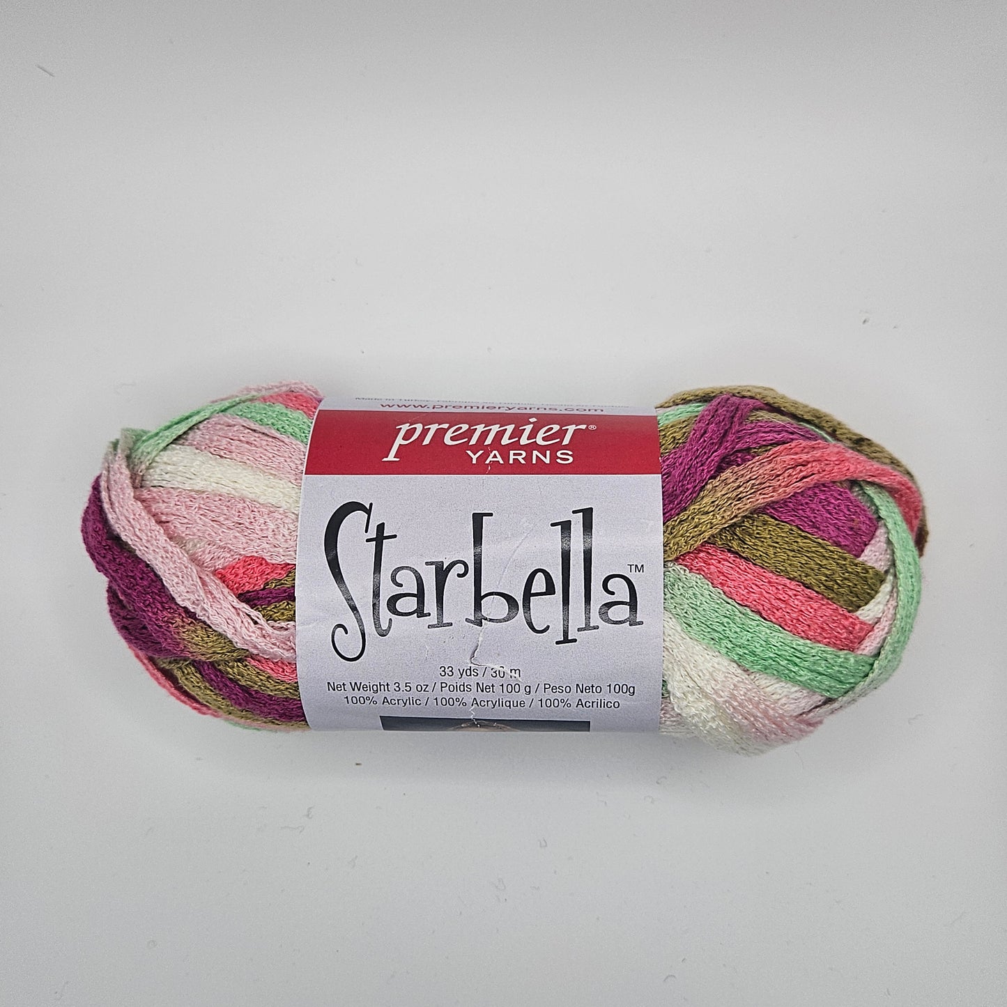 Starbella Ruffled Scarf Yarn  --  variety of colors