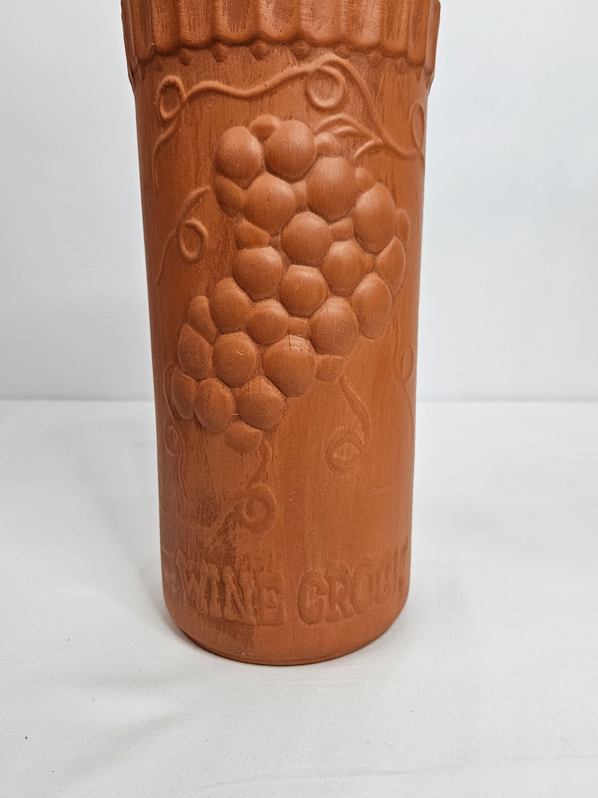 Vintage Gourmet-Topf Terracotta Wine Crock, 10 1/4 inch tall