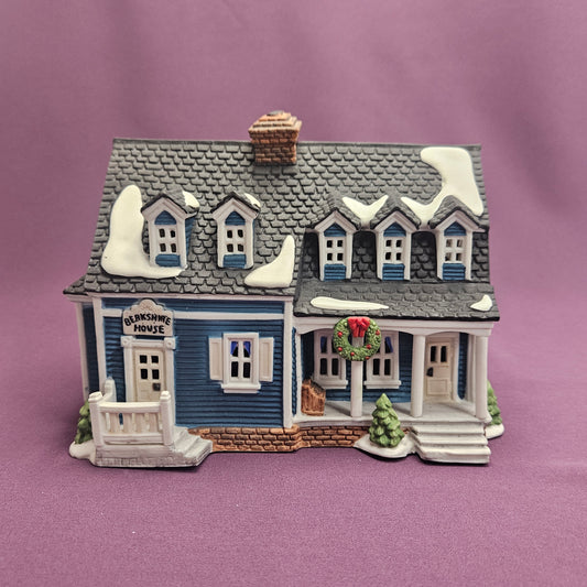 Department 56, Berkshire House, New England Village Series,original  blue, 5942-0