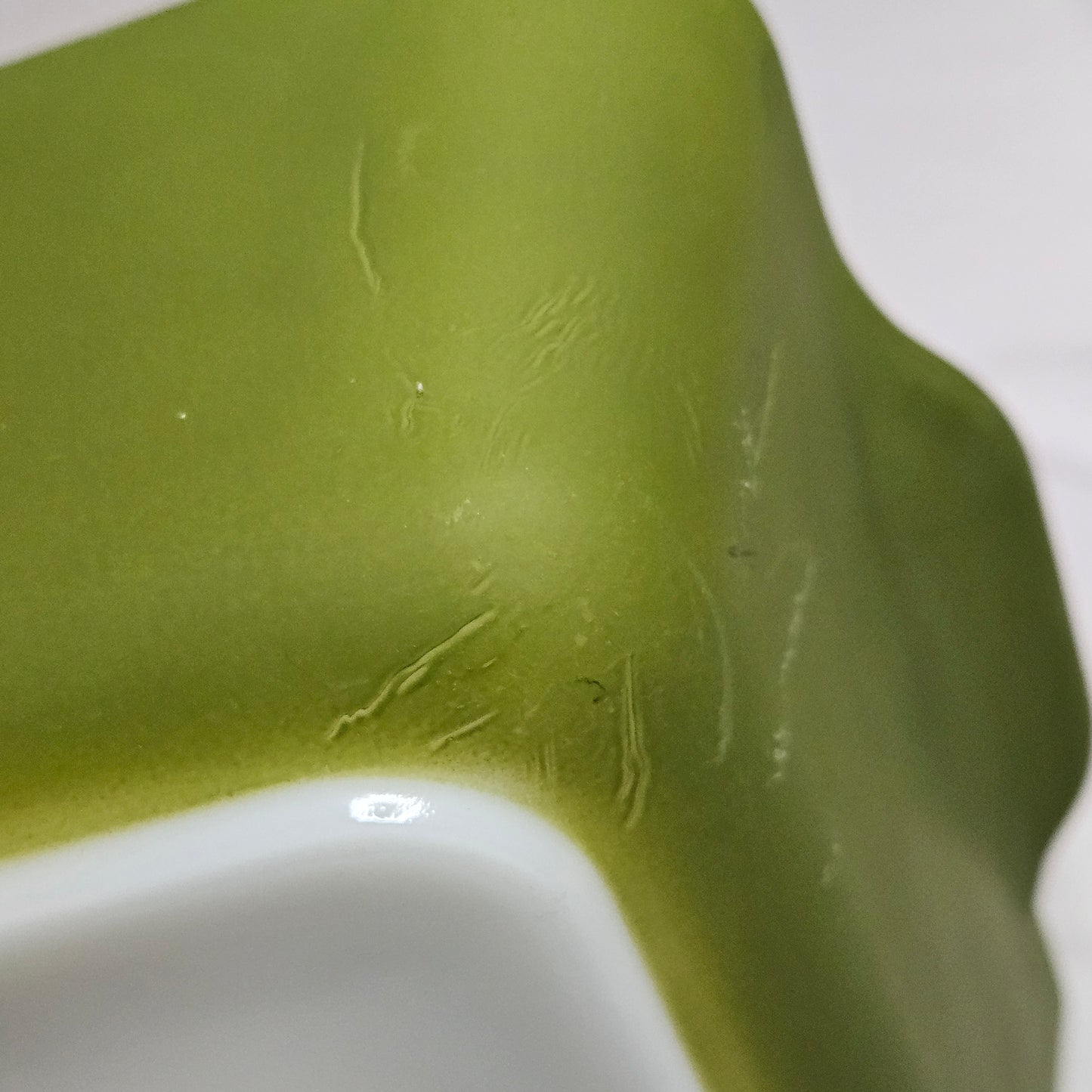 Vintage Pyrex Verde rectangle 1 1/2 quart baking dish, Model 503