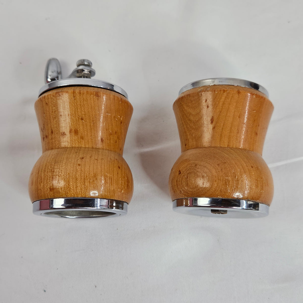 Woodpecker Woodware MCM  salt shaker and pepper mill