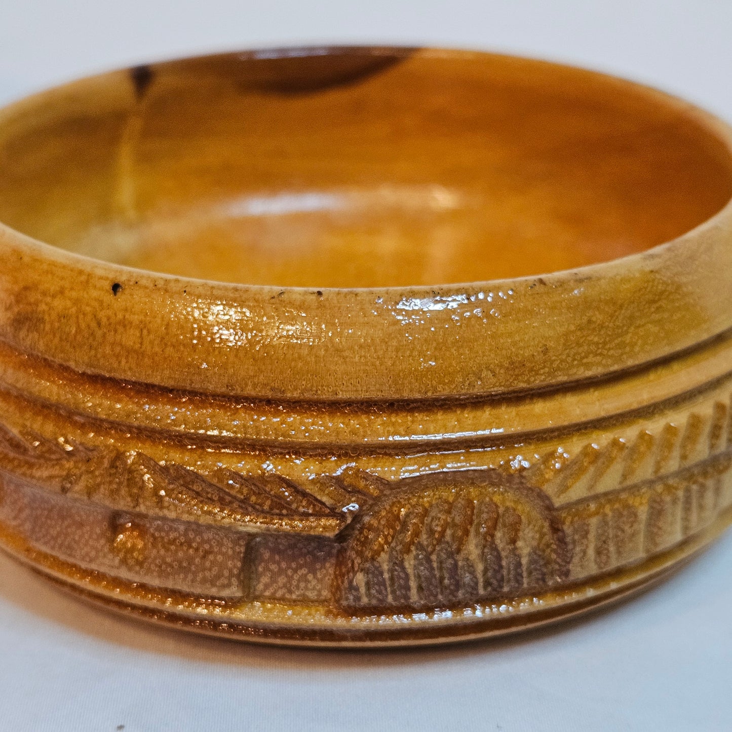 Carved wood Hawaii bowl