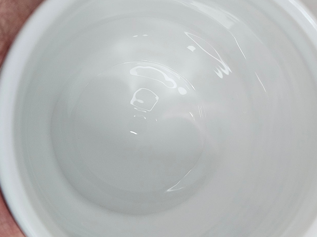 Wheaton Milkglass Sugar and Flour Canister Set with wire clamp closures