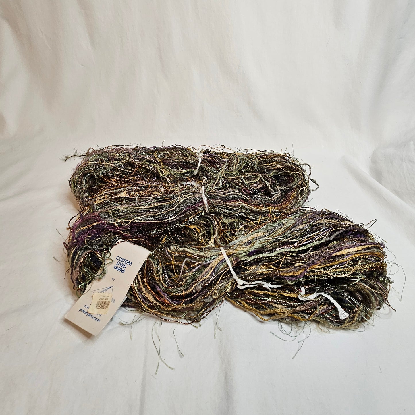 Prism Cool Stuff Yarn, Tumbleweed. full 300 yards, hand-dyed, hand-tied yarn