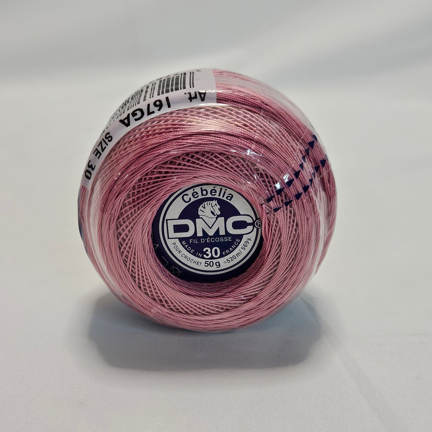 DMC Cebelia 3-cord cotton crochet thread, size 30